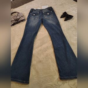 Stylish Flare Blue Jeans